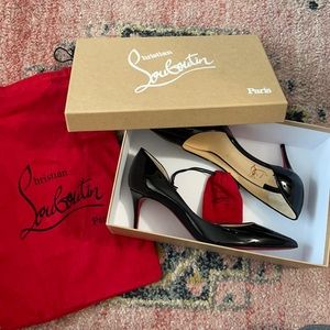 Christian Louboutin Iriza 70 Patent Black